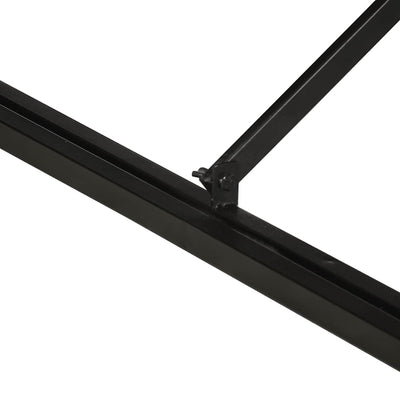 Monivärinen sohvapöytä Taluta 80x80x35cm (massiivipuu kierrätetty)