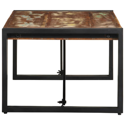 Monivärinen sohvapöytä Taluta 100x50x35cm (massiivipuu kierrätetty)