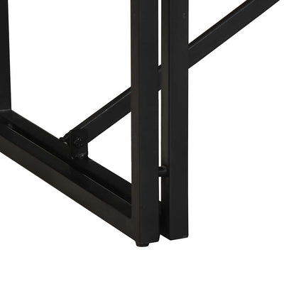 Monivärinen sohvapöytä Taluta 100x50x35cm (massiivipuu kierrätetty)