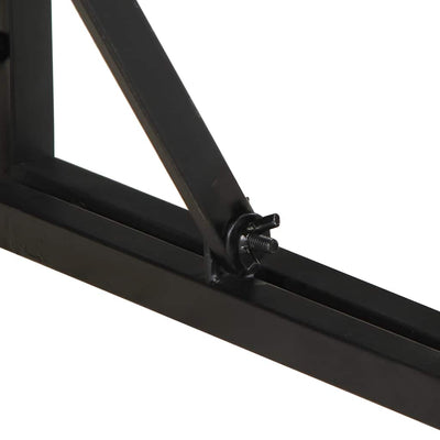 Monivärinen sohvapöytä Taluta 40x40x35cm (massiivipuu kierrätetty)