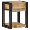 Yöpöytäkaapit 2 kpl 40x35x50 cm Massiivipuuta mango