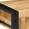 Yöpöytäkaapit 2 kpl 40x35x50 cm Massiivipuuta mango