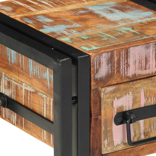 Yöpöytäkaappi laatikon kanssa 2 pcs Monivärinen 30 x 30 x 40 cm