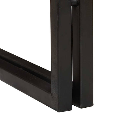 Sivupöytä laatikon kanssa Ruskea 66 x 33 x 70 cm täysi mangopuu