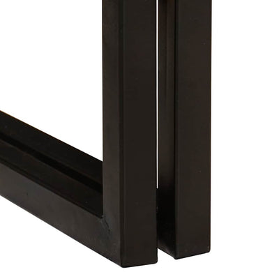 Sivupöytä Ruskea 66 x 33 x 70 cm täysi uusiokäytetty puu