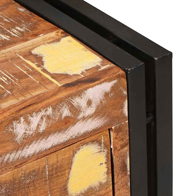 Sivupöytä Ruskea 66 x 33 x 70 cm täysi uusiokäytetty puu