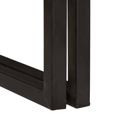 Sivupöytä Ruskea 66 x 33 x 70 cm täysi akaasiapuu