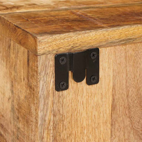 Yöpöytä Ruskea 35 x 33 x 48 cm Kiinteä mango puu