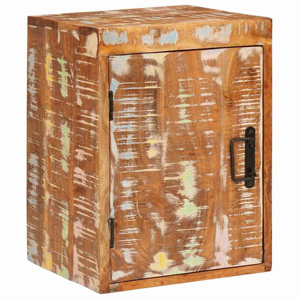 Yöpöytä 2 pcs Ruskea 35 x 33 x 48 cm Kestävä kierrätetty puu