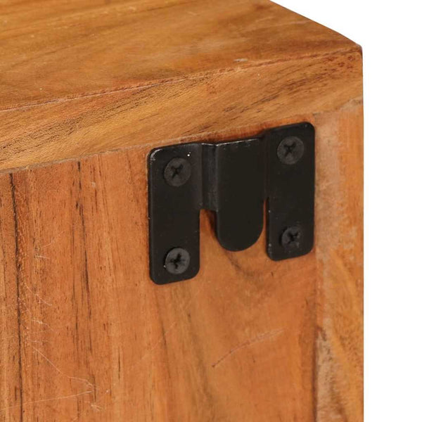 Yöpöytä Ruskea 35 x 33 x 48 cm Kiinteä puu akasia