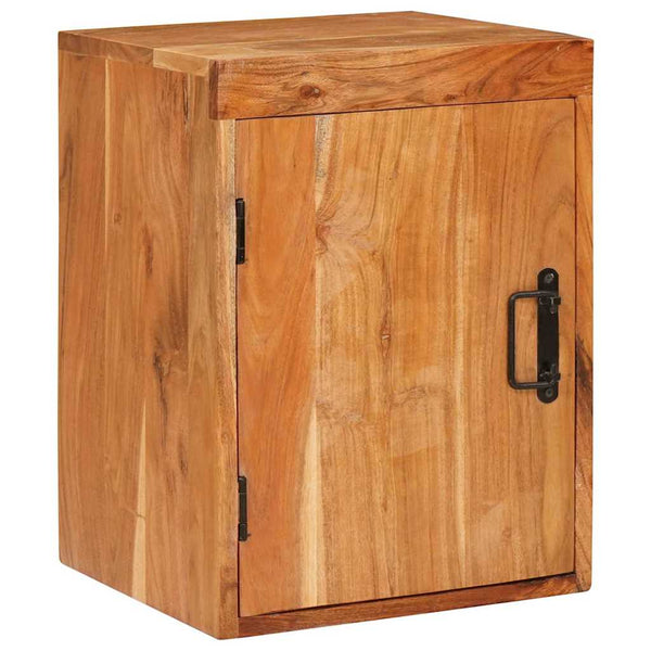 Yöpöytä 2 pcs Ruskea 35 x 33 x 48 cm Kiinteä puu akasia