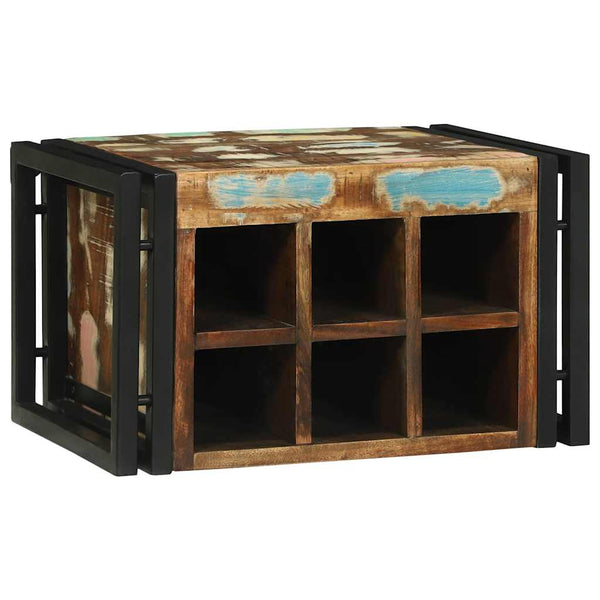 Viinipukki 2 kpl 46 x 35 x 27,5 cm Kierrätetty massiivinen puu