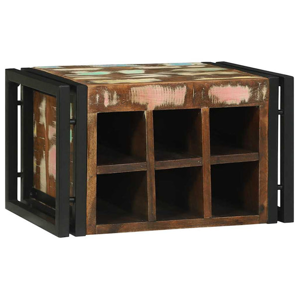 Viinipukki 2 kpl 46 x 35 x 27,5 cm Kierrätetty massiivinen puu