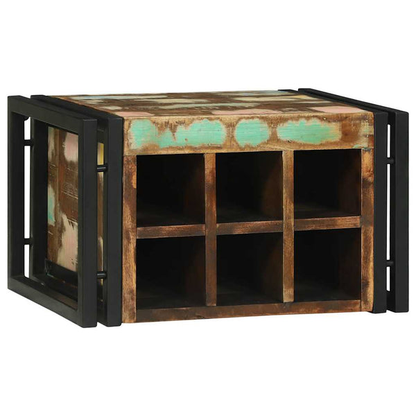 Viinipukki 2 kpl 46 x 35 x 27,5 cm Kierrätetty massiivinen puu