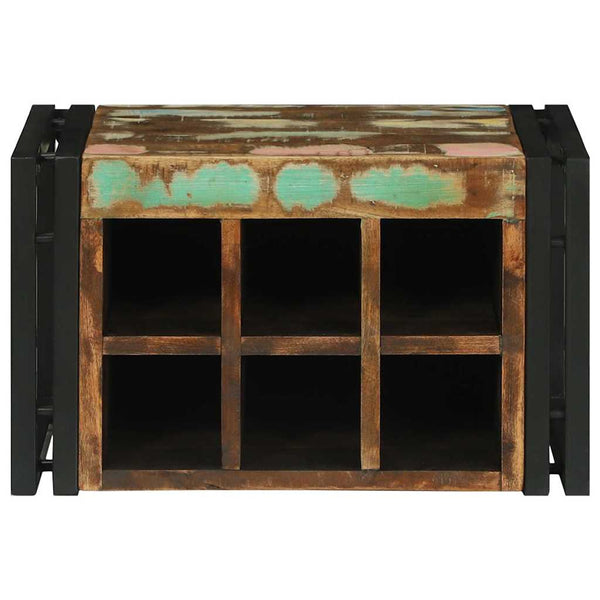 Viinipukki 2 kpl 46 x 35 x 27,5 cm Kierrätetty massiivinen puu
