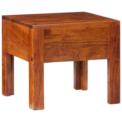 yöpöytäkaappi 2 kpl 40x40x36 cm massiivipuu akaasia