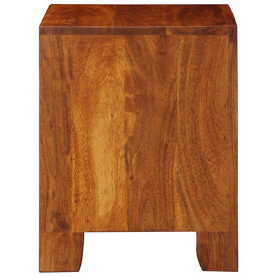 yöpöytäkaappi 2 kpl 40x35x45 cm massiivipuu akaasia