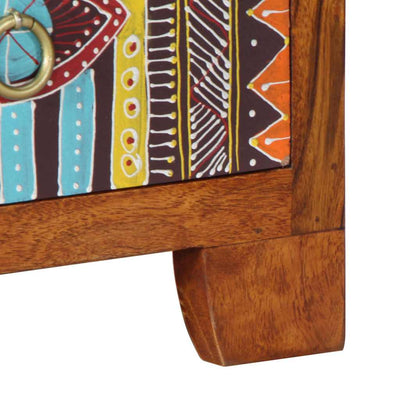 Yöpöytäkaappi Eftimela 35x35x45cm (massiivipuu akaasia)