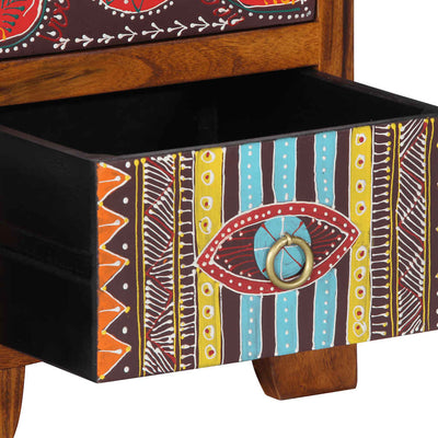 Yöpöytäkaappi Eftimela 35x35x45cm (2 kpl massiivipuu akaasia)