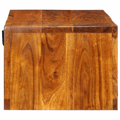 Monivärinen seinään kiinnitettävä tv-kaappi Hung 100x30x22