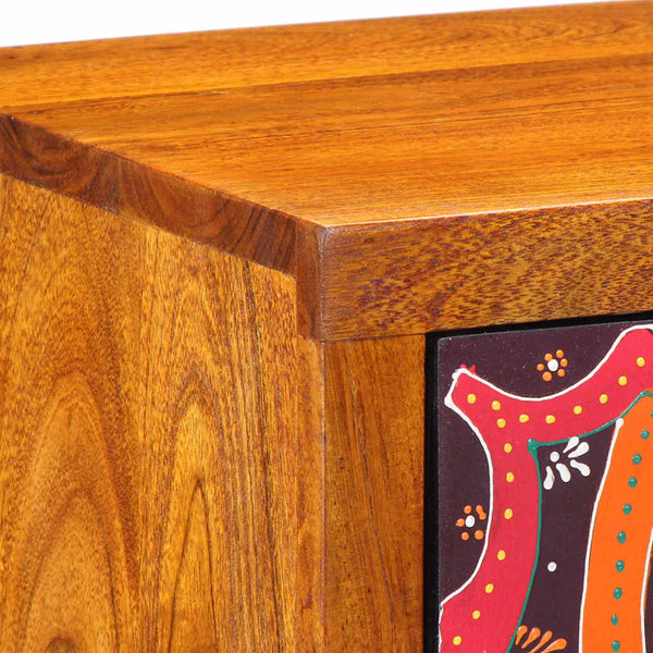 Yöpöytäkaappi 2 pcs Ruskea 35 x 30 x 40 cm täysi akaasiapuu