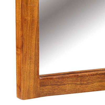 Ruskea meikkipöytä Jenuta 90x45x75cm (akaasiapuu)