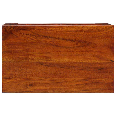 Säilytyslaatikko Monivärinen 50 x 30 x 40 cm täysi akaasiapuu