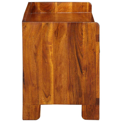 Kenkäpenkki Monivärinen 100 x 35 x 45 cm täysi akaasiapuu