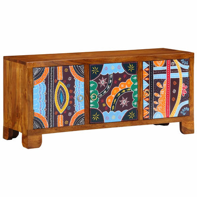 Kenkäpenkki Hunajanruskea 100 x 35 x 45 cm täysi akaasiapuu