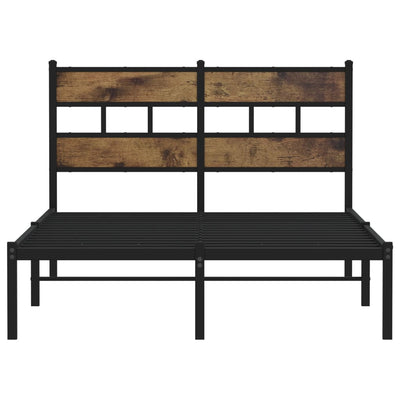 Savutammi metallinen sängynrunko ilman patjaa Tihamer 120x200cm