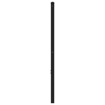 Sängynpääty ruskea tammi 90 cm teräs ja tekninen puu