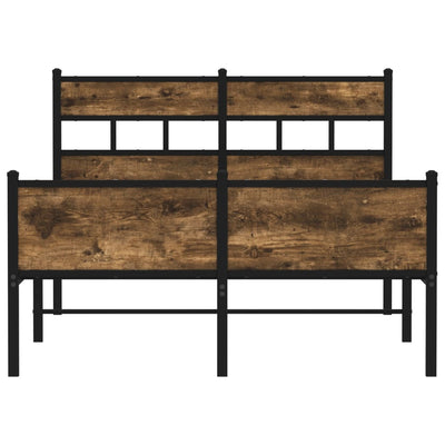 Savutammi sängynrunko ilman patjaa Tihamer 120x190cm (puinen)