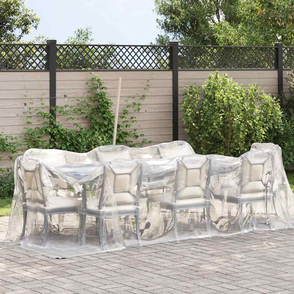 kirkas suojapeite silmukoilla 2x4 m polyeteeni