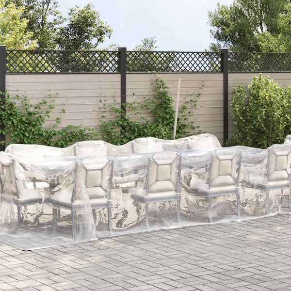 kirkas suojapeite silmukoilla 3x10 m polyeteeni