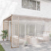 kirkas suojapeite silmukoilla 6x6 m polyeteeni