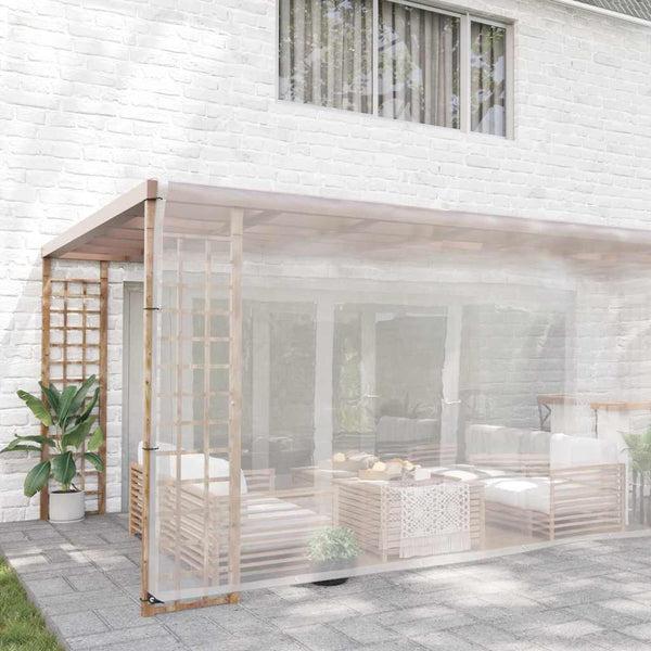 kirkas suojapeite silmukoilla 6x8 m polyeteeni