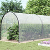 kirkas suojapeite silmukoilla 8x12 m polyeteeniä