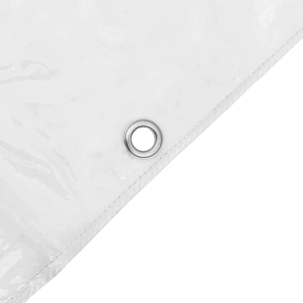 Kirkas pressu rengasrei'illä 2x2 m PVC