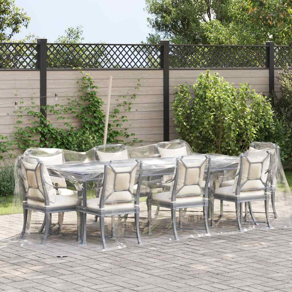 kirkas suojapeite silmukoilla 2x4 m PVC