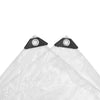 kirkas suojapeite silmukoilla 6x10 m PVC