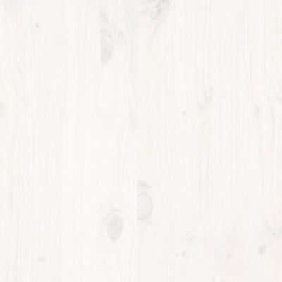 Valkoinen sänky ilman patjaa Pirusca 120x190cm (mänty)