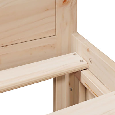 Sängynrunko ilman Eduars 120x200cm (mänty)