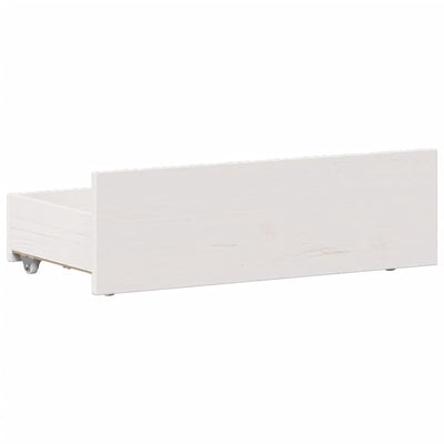 Sängynrunko ilman patjaa päätylevyllä 90x200 cm täysi mänty