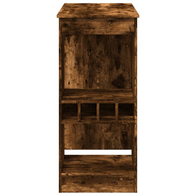 Savutammi baaripöytä telineellä Spencer 90x47,5x103,5cm (puinen)