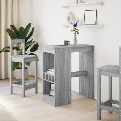 Baaripöytä telineellä harm Sonoma 90x47,5x103,5 cm tekninen puu