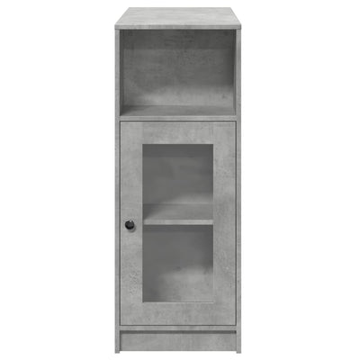 Baaripöytä/telineet betoninharmaa 101x40x103,5 cm tekninen puu