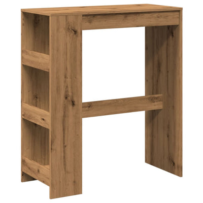 Baaripöytä/telineet artesaani tammi 90x40x103,5 tekninen puu
