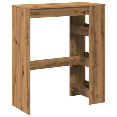 Baaripöytä/telineet artesaani tammi 90x40x103,5 tekninen puu