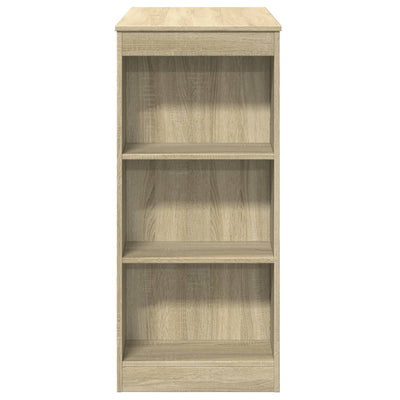Baaripöytä/telineet Sonoma-tammi 95x47x103,5 cm tekninen puu