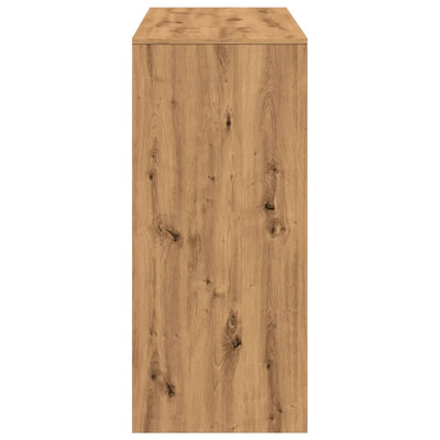 Artesaani tammi baaripöytä/hyllyt Belgie 124x46x103,5cm (puinen)